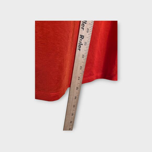 Peloton x Spiritual Gangster Womens Muscle Tank Orange Med Boldcore Workout - Picture 6 of 7